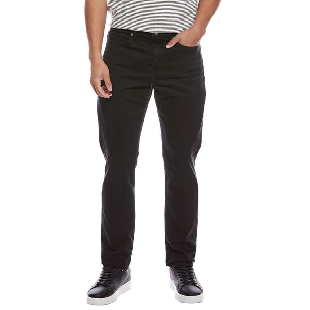 Frame Denim Mens Frame L'homme Noir Athletic Jean, Black
